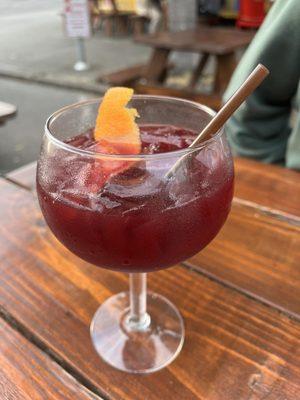 Red Sangria, minus a few sips