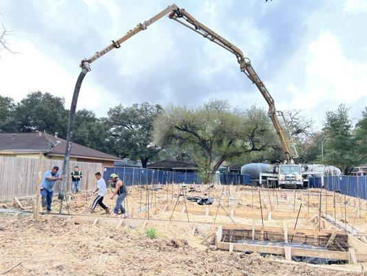 Foundation install