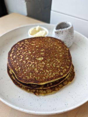 Goldenmilk Pancakes.