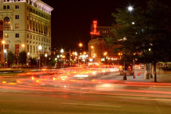 Music Hall at Night