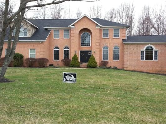 Roof work by Phil Dibello in Owings Mills Md