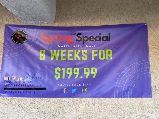 Spring Special