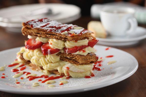 Strawberry Banana Napoleon