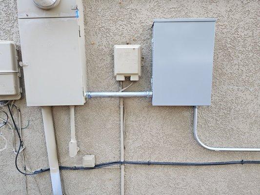 Subpanel Installation from the main electrical home panel