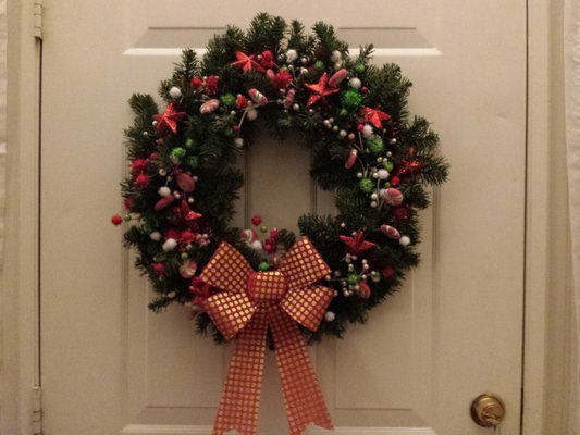 Whimsical wreath for kids of all ages.