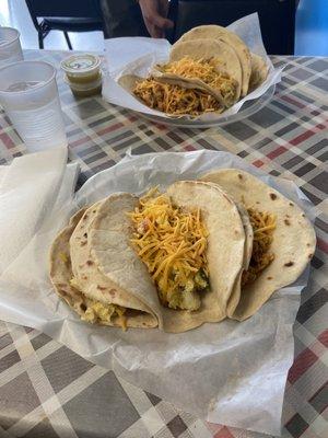 Regular Breakfast Tacos