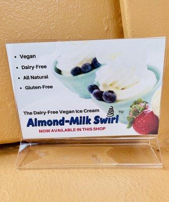 Yay!! Non-Dairy Available