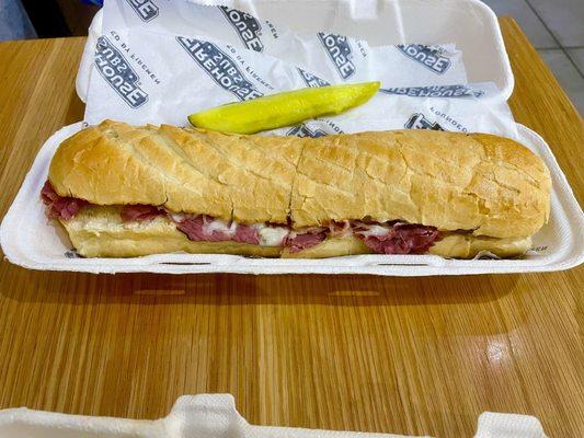 Large New York Steamer sub