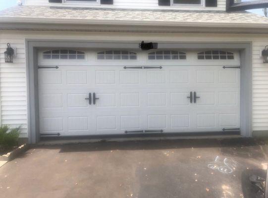 New garage door