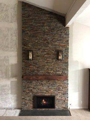 Walnut Creek Fireplace remodel.