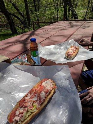 Mother's Day Lobster rolls, YUM!