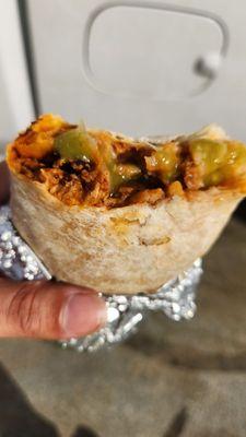 Al pastor burrito