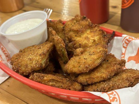 Fried green tomatoes