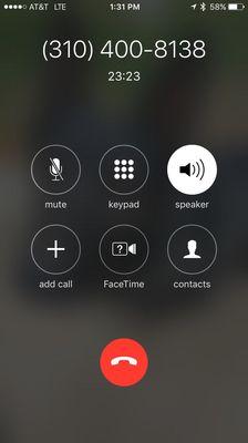 Seriously, having me on hold for this long just for a stock check.