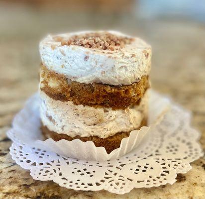 Coffee Pecan torte (close up): I was pretty pleased with it!