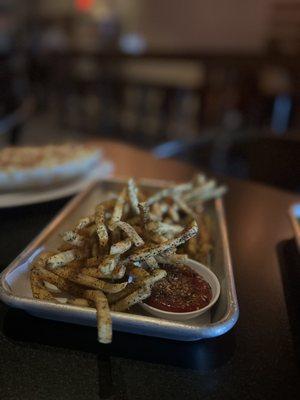 Nori Fries with Seven Spices