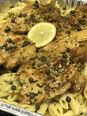 Chicken Piccata Freshly Made