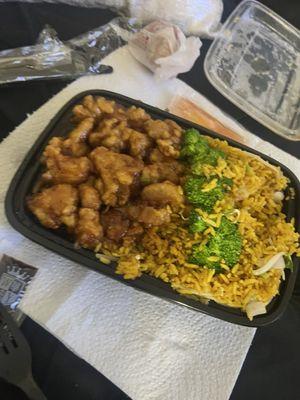 Orange Chicken - Dinner Combination