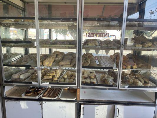 Baked goods display