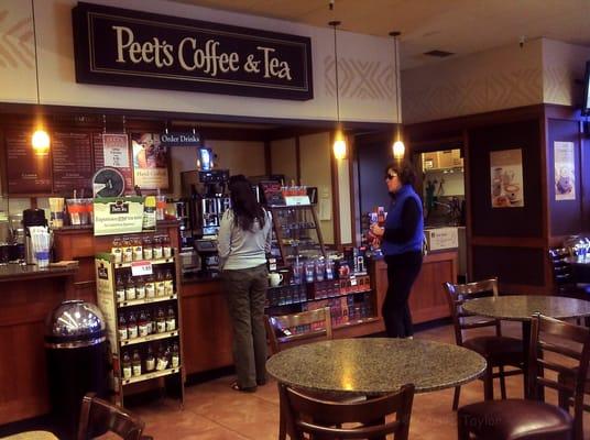 Peet's Coffee & Tea at 5159 Fair Oaks Blvd in Carmichael, CA. (Inside Raley's)