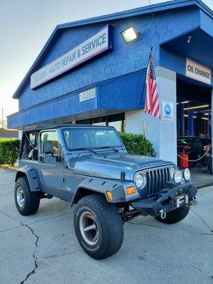 A new exhaust manifold was installed to address the customer's concern. Call Ron, Adam, or Joe if you need service we are here to help!