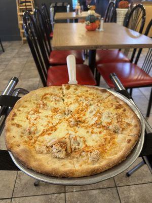 Personal Buffalo Chicken Pizza