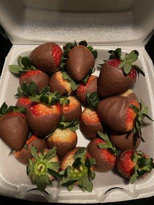 Chocolate covered strawberries