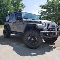 Lifted Jeep Wrangler JKU done by JeepHut.