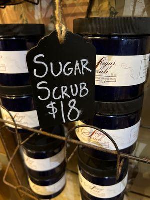 This is the best sugar scrub, it smells Devine and leaves you're hands silky smooth