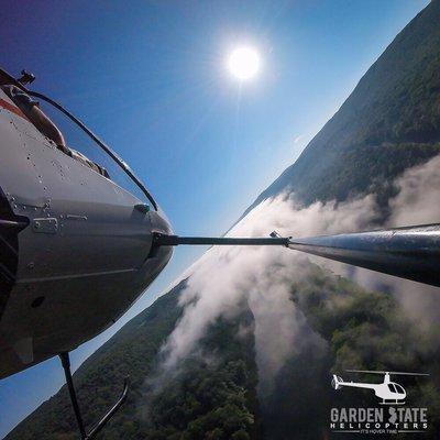 Delaware River flying North on a perfect morning.