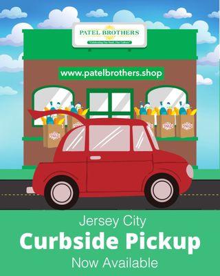 Curbside Pickup Now Available at Patel Brothers Jersey City! Head over to www.patelbrothers.shop to place your order!