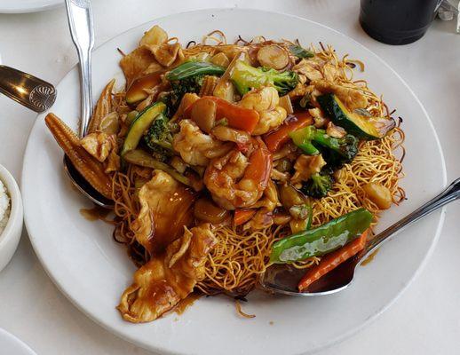 Pan fried noodles