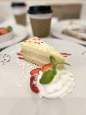 Limoncello mascarpone cheese cake