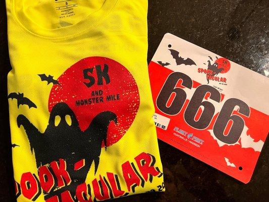 2022 Halloween 5k - what a number to be randomly assigned