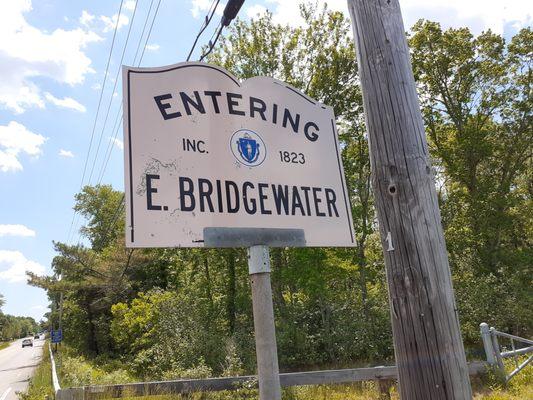 Entering East Bridgewater with just the letter E.