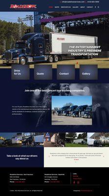 Roadshow Services
 
 https://sfwebsitedesign.net/portfolio-item/roadshow-services-trucking-transportation-web-design/