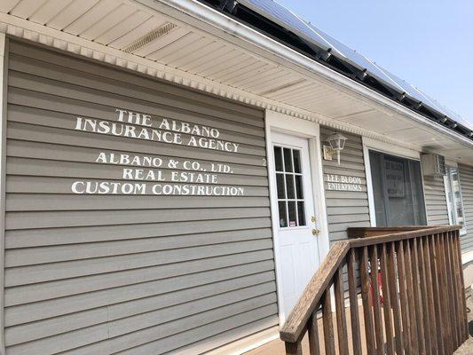 Entrance of Albano Insurance Agency