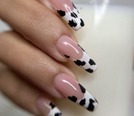 got milk nail art inspired design