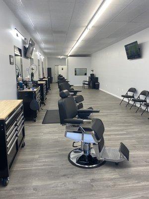 Barbershop area