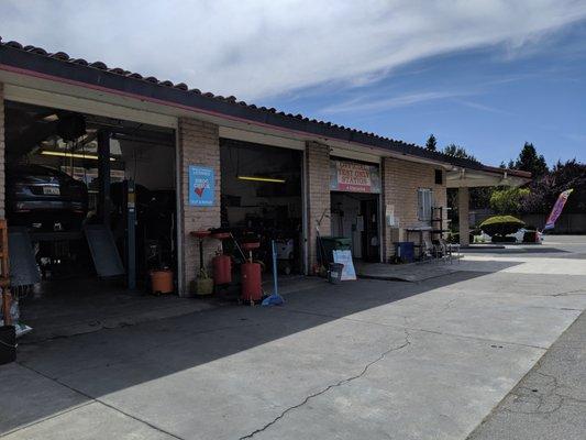 Next to Moraga Autocare Solutions.