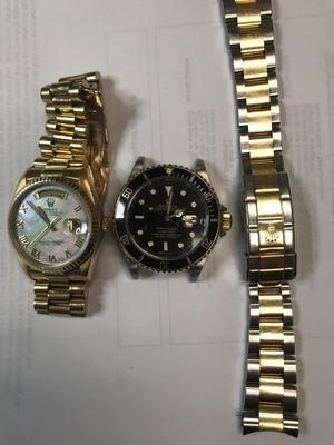 so many Rolex services!