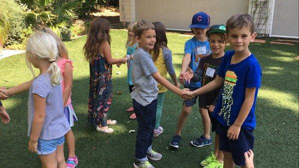 Having fun with handshakes!