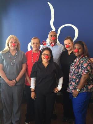 Dekalb Women's Specialists Stone Mountain Office, Red Nose Day