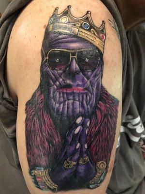 Tattoo of THANOS