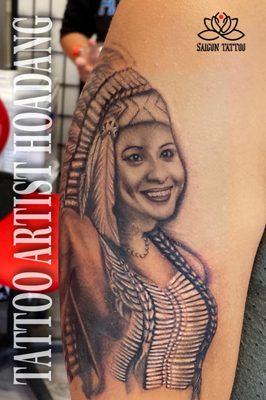 Portrait tattoo
 #saigontattoo #hoadang #tattoo #portraittattoo #realistictattoo   #hoadangart