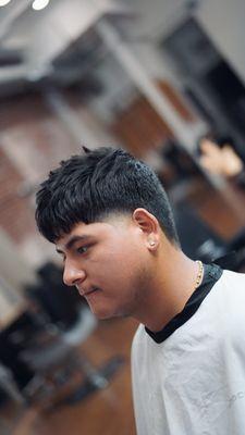 Book an appointment online at www.conceptbarbershop.com   Barbershop, men's haircut, downtown San Jose