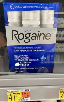 I finally found it!  Been looking for Rogaine for the past few weeks!