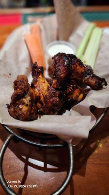 Grilled wings