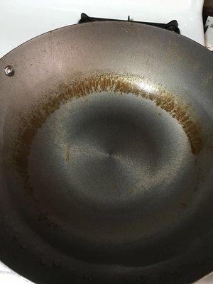 used for the first time and rusted already. we didn't even cook with it, we steamed fa gao