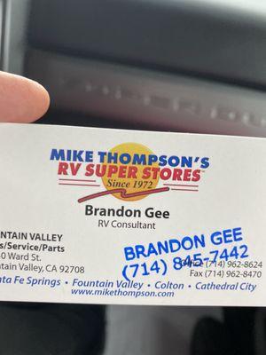 Ask for Brandon! He will drive you all over the OC for test drive!